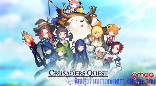 Crusaders Quest Game nhập vai giải đố trên Android